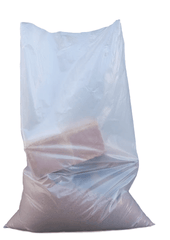 QTY 100 Pack Clear Heavy Duty Rubble Sacks 400 Gauge 22 x 32" Inches | Sackman | Sackman™